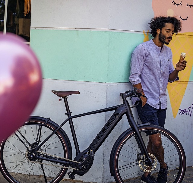 E-Bikes sind cool &#8211; ganz gleich ... geht oder nur zur Eisdiele  nebenan.   | Foto: <BZ-FotoRepro>Sebastian Stiphout (ZEG)