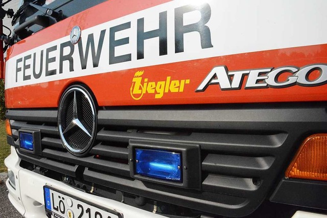 Einen Rollstuhlfahrer hat die Feuerweh...anal bei Haagen gerettet (Symbolbild).  | Foto: Hannes Lauber