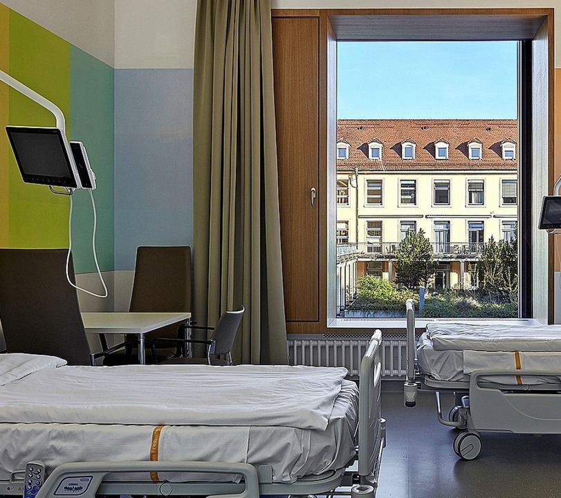 Alt und neu: Blick aus  einem Patientenzimmer  | Foto: Miguel Babo Photography