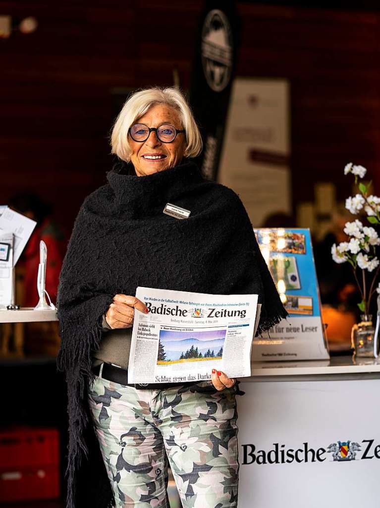 Besucher knnen sich beim Genussmarkt an zwei Tagen durch Kstlichkeiten von 25 Erzeugern probieren und mit den Ausstellern ins Gesprch kommen.