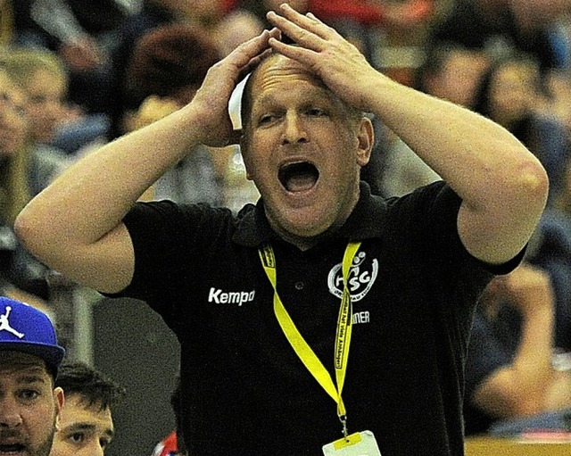 Mirko Reith: Sein Team rutscht in die Landesliga.   | Foto:  Bro Schaller