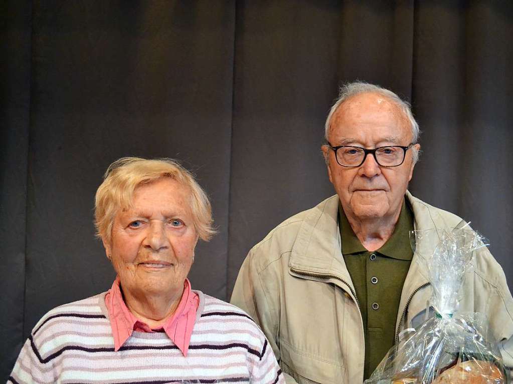 Marianne Heck (90) und Emil Ldecke (89) waren die ltesten Teilnehmer