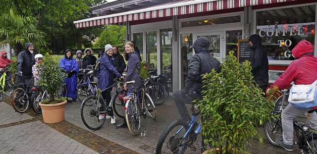 Pech mit dem Wetter hatten die Organisatoren.   | Foto: Heidi Ast