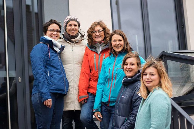 Sie vertreten die  Frauenliste Heuweil...stedt, Claudia Borst und Flora Schmidt  | Foto: Paul Almstedt