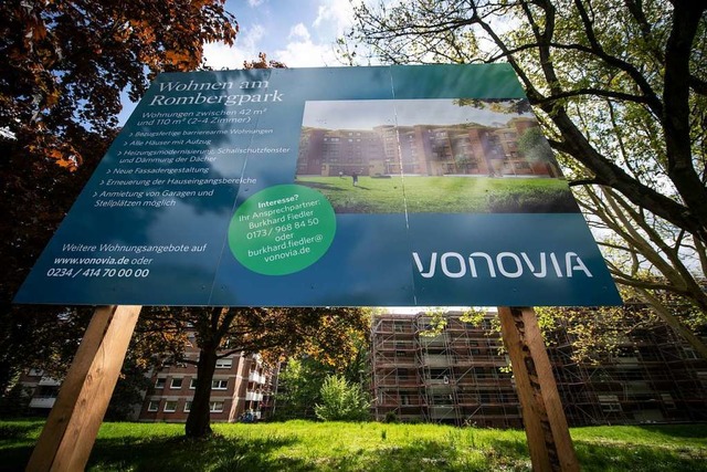 Vonovia hat 272 Millionen Euro in den ...die Sanierung von Wohnungen gesteckt.   | Foto: DPA