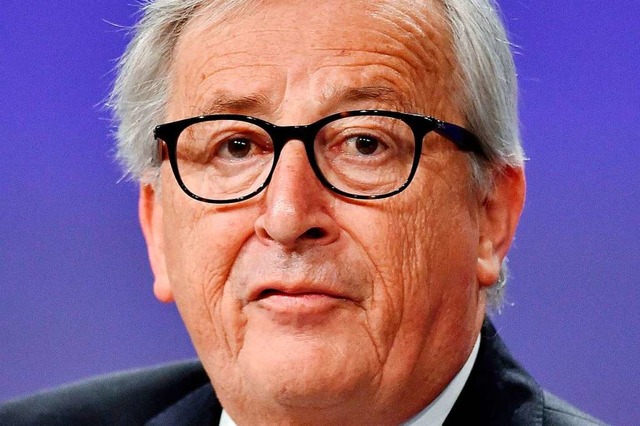 EU-Kommissionsprsident Jean-Claude Ju...211;  Ende Oktober endet sein Mandat.   | Foto: afp