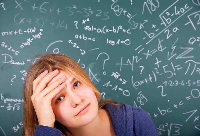 Das Mathe-Abitur ist fr viele Schler... Schwierigkeitsgrad und zu wenig Zeit.  | Foto: grafikplusfoto  (stock.adobe.com)