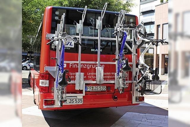 Das Fahrrad darf jetzt Bus fahren