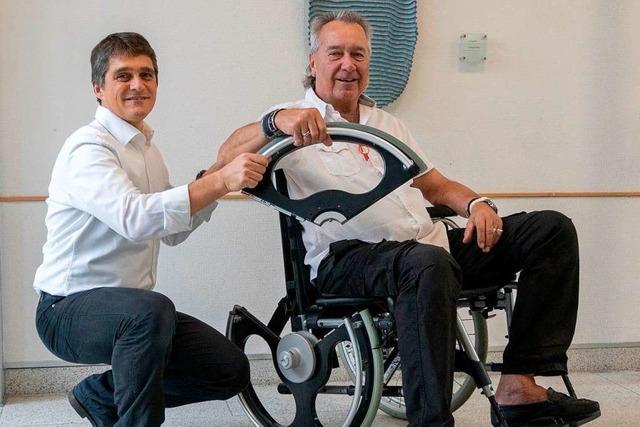 Freiburger entwickelt zerlegbares Rollstuhlrad – und erhält den Innovationspreis