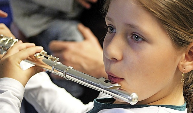 Mit  Konzentration waren die Kinder bei der Sache.   | Foto: Heidi Rombach