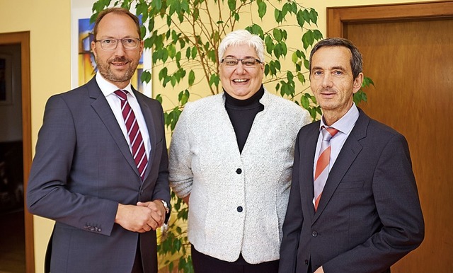 Andreas Finke (links), Petra Hack und Michael Rimkus   | Foto: Taschinski