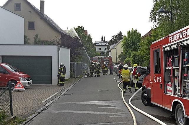 Feueralarm in Binzen