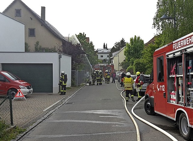 Der bungseinsatz   | Foto: Feuerwehr