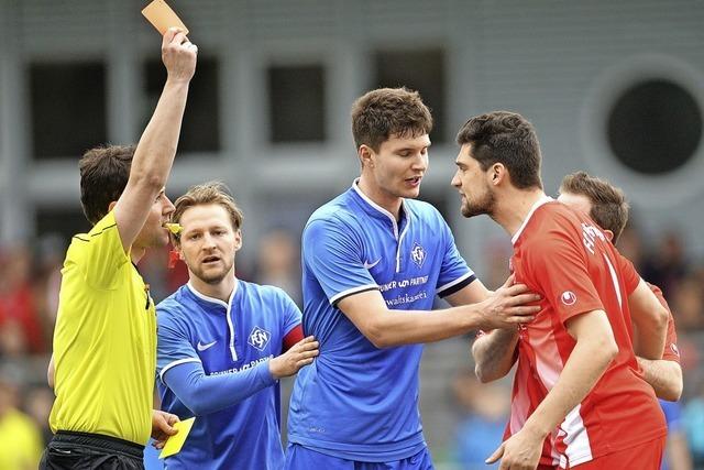 Derby-Spektakel im Jahnstadion