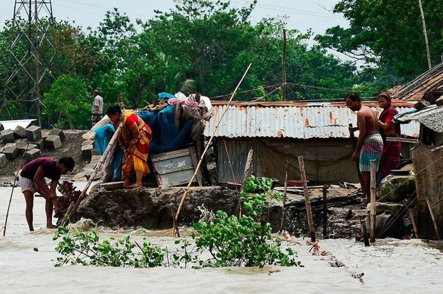 Zerstrung nach Zyklon Fani  | Foto: AFP