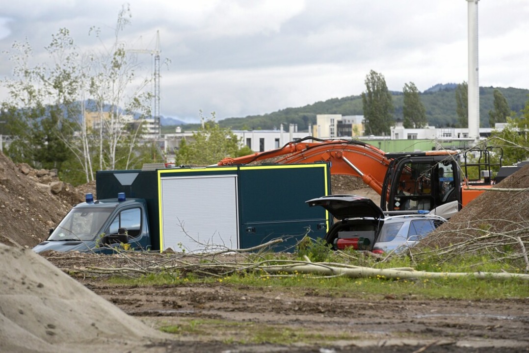 Der Fundort der Bombe.  | Foto: Thomas Kunz