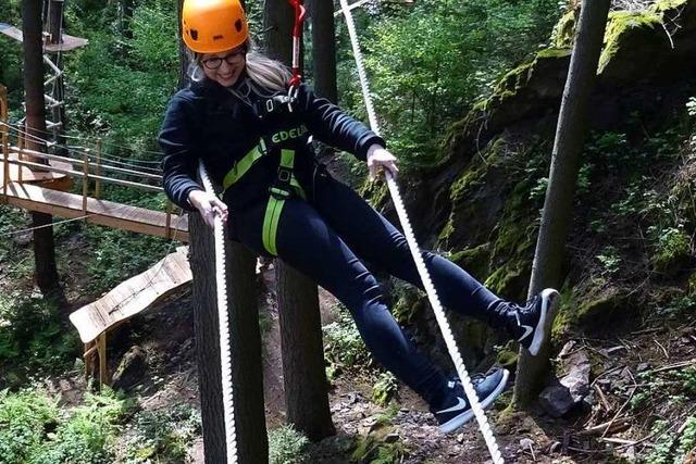 Fotos: Der neue Kletterwald Hochempor in Bad Sckingen