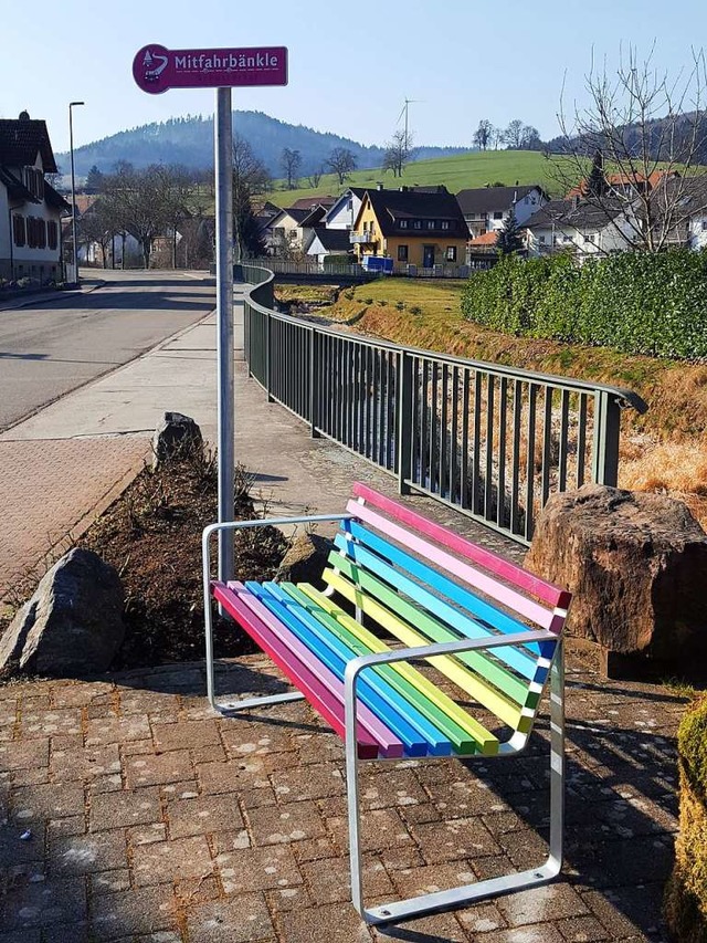 So sehen die Bnke aus.  | Foto: Beate Zehnle-Lehmann