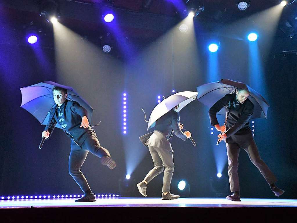 Vladi Kuzovov, Sefa Demirbas und Markus Schultz (Deutschland) mit Tricking