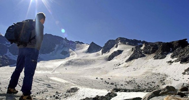 Den Schweizern schmelzen die Gletscher weg. Da wollen sie nicht unttig bleiben.  | Foto: Olivier Maire