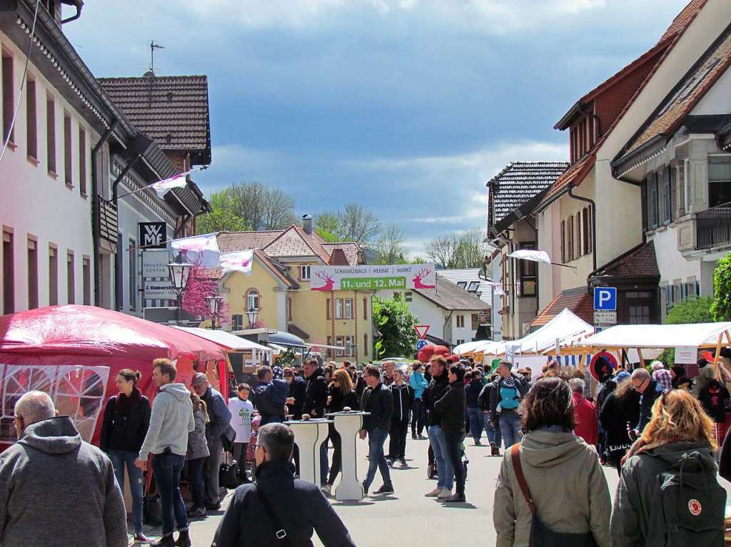 Unzhlige Besucher aus nah und fern kamen am Wochenende nach Elzach.