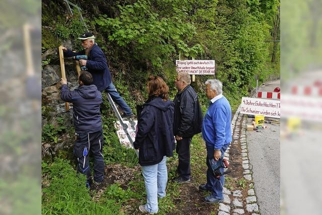 Unmut im Albtal