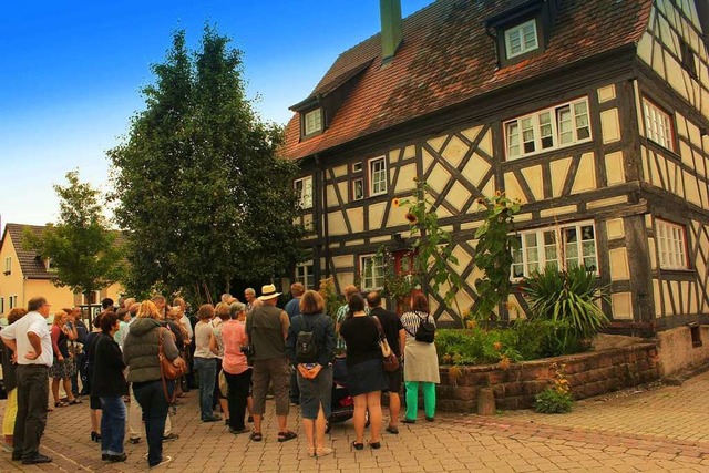 Das Henkerhiisli ist das lteste Gebu...rungen durch die Ettenheimer Altstadt.  | Foto: Adrian Hofmann