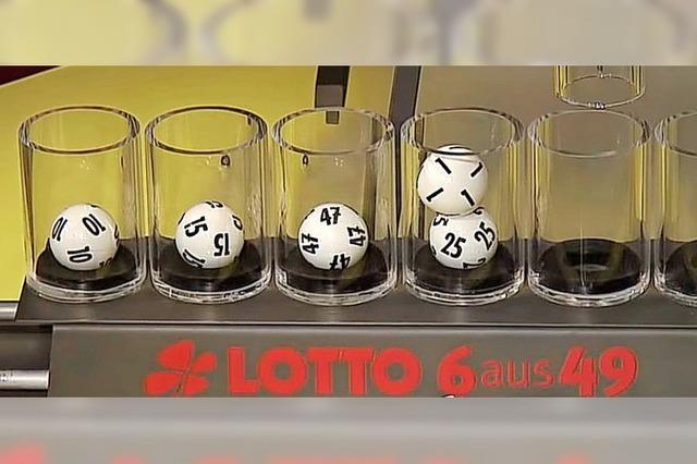 Panne bei der Lottoziehung