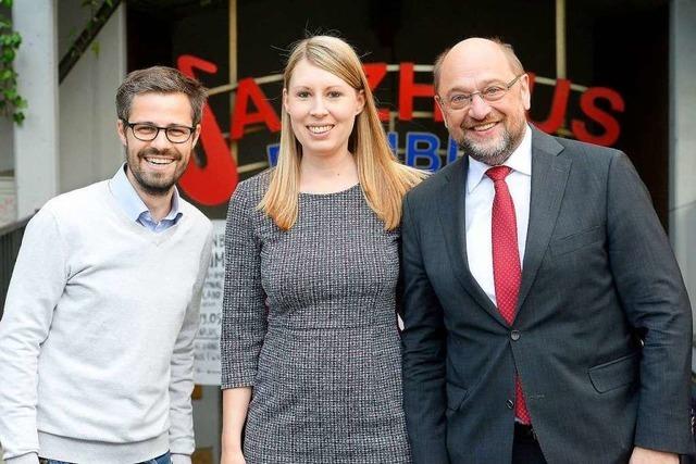 Viel Pathos, wenig Analyse: Martin Schulz sprach im Jazzhaus ber Europa