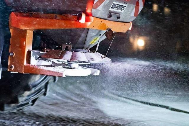 Streudienst brachte von Oktober bis Mai 2850 Tonnen Salz auf die Straen im Kreis