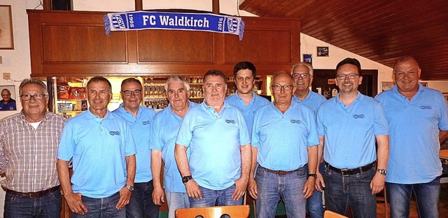 Die Vorstandsmitglieder im Frderkreis Fuballsport   | Foto: Verein