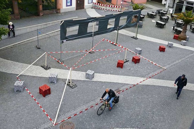 Ein mglicher Standort fr den Waggon: der Urteilsplatz  | Foto: Mark Alexander