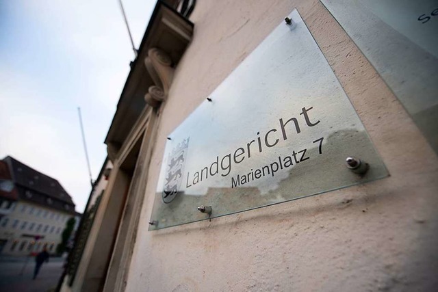 Am Landgericht Ravensburg wurde der Fa...die ihren Sugling gettet haben soll.  | Foto: dpa