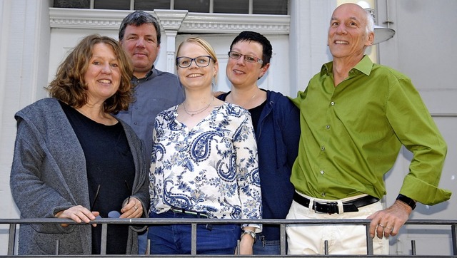 Stolz auf 2018 (von links): Birgitt Ki...Donner, Wibke Rombach, Fritz Grsslin   | Foto: Stabla