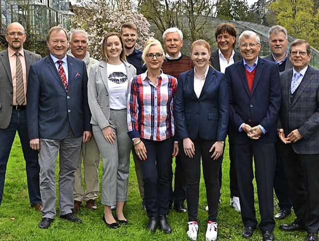 Kandidaten der CDU Badenweiler (vorder... Stefano Esposito und Jrgen Lmmlin.   | Foto: Privat