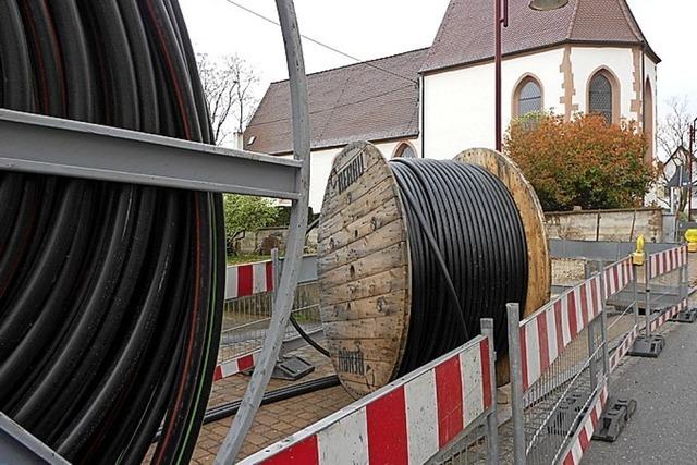 Breitbandbau in Fischingen