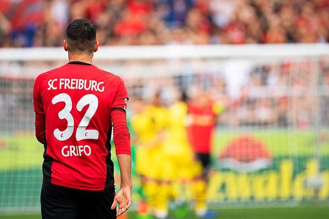 Fr Vincenzo Grifo und seine Sportclub... finale Bundesligaspiel der Saison an.  | Foto: dpa