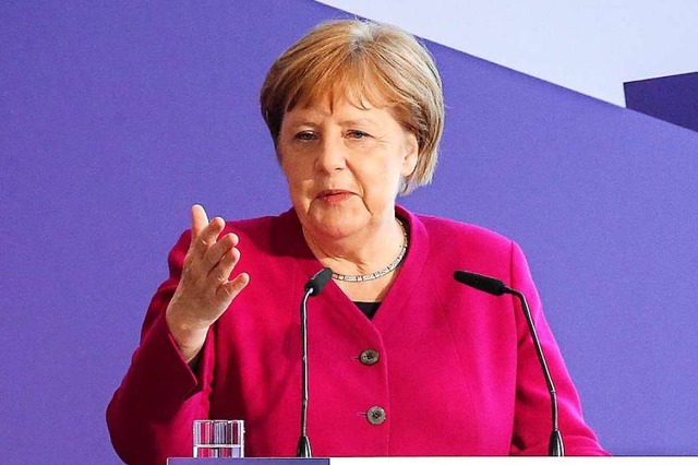 2021 ist fr Angela Merkel endgltig S...at sie unmissverstndlich klar gemacht  | Foto: wolfgang kumm (dpa)
