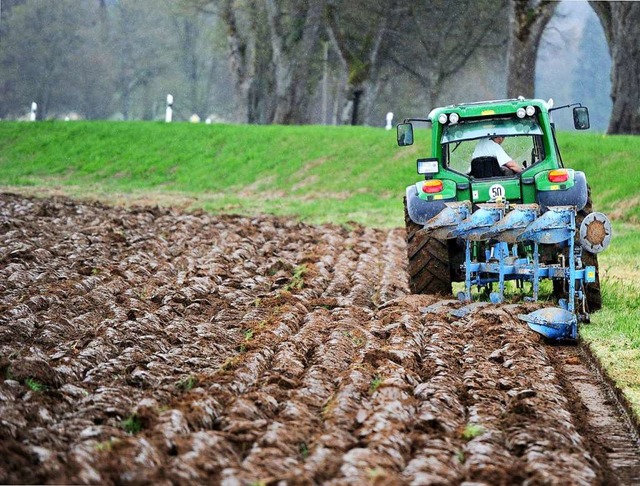 Immer mehr cker verschwinden, was Landwirte kritisieren.  | Foto: dpa