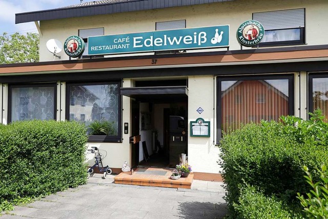 Ins Caf Edelwei in Hugsweier wird das Dorv-Zentrum einziehen.  | Foto: Christoph Breithaupt