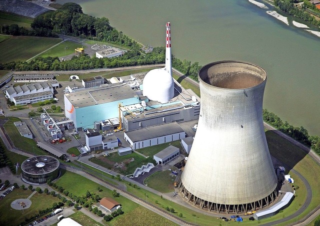 Das Betriebsgelnde des Schweizer Atom... Schweizer Atomkraftwerke umverpackt.   | Foto:  www.gerhardkassner.de
