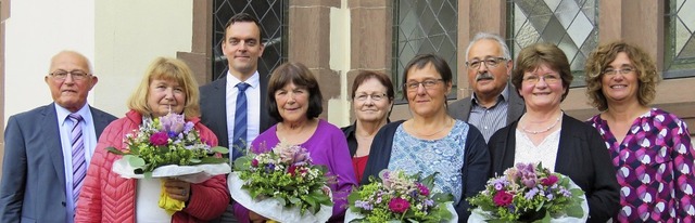 Wechsel und Ehrungen bei der Nachbarsc...Kalt, Irene Zimmer und  Sabine Junker   | Foto: Christine Ehlenbrker