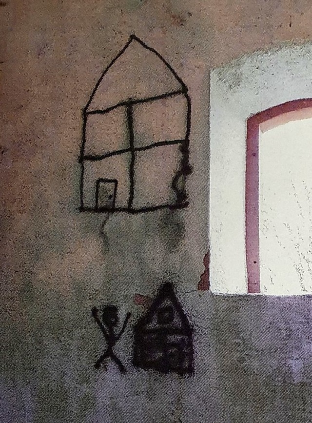 Rund um den Hohe-Flum-Turm kommt es im...eder zu Vandalismus und Schmierereien.  | Foto:  Privat/Repro: Hege