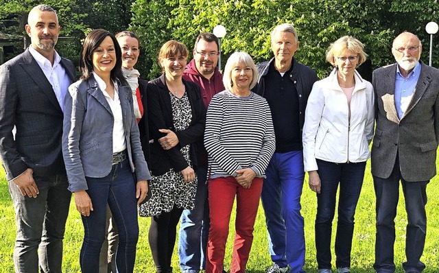 Kandidaten der Liste Brger fr Badenw...r die Gemeinderatswahl in Badenweiler   | Foto: privat