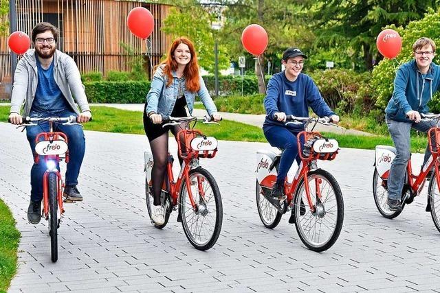 So funktioniert Freiburgs neues Fahrradleihsystem Frelo