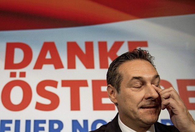 Ex-Vizekanzler Strache sieht sich als ...ezielten politischen Attentats&#8220;.  | Foto:  DPA