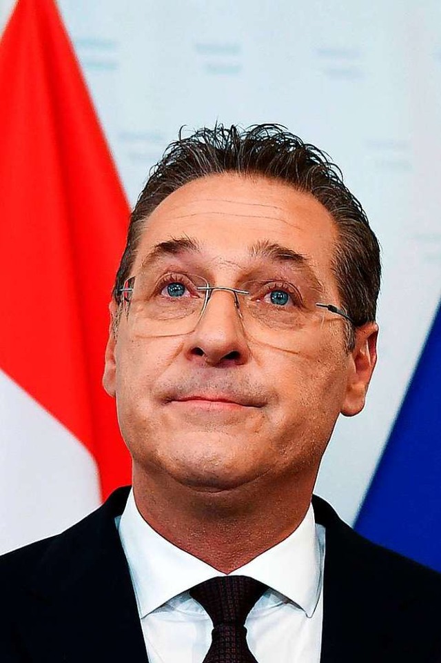 sterreichs Vizekanzler  Strache ist n... von all seinen mtern zurckgetreten.  | Foto: Helmut Fohringer (dpa)