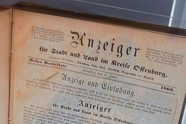 Der Lahrer Anzeiger - eine Zeitung mit bewegter Vergangenheit