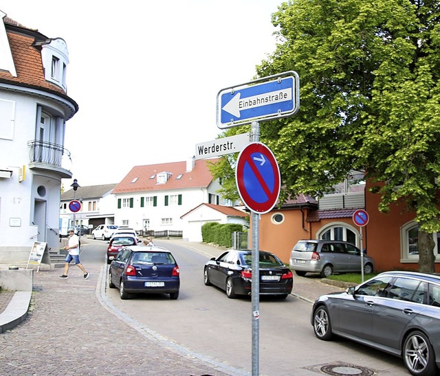 Gibt es bald neue Einbahnstraen in de...Die Entscheidung fllt morgen Abend.    | Foto: Wursthorn