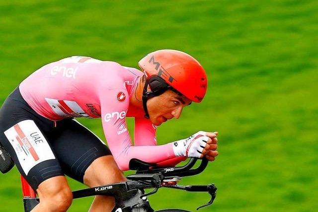 Valerio Conti bleibt beim Giro d’Italia in Rosa, doch Primoz Roglic holt auf